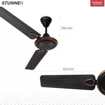 Hindware Stunner 1200 mm 3 Blade Ceiling Fan (Chestnut Bronze, Pack of 1) Hindware Stunner 1200 mm 3 Blade Ceiling Fan (Chestnut Bronze, Pack of 1)